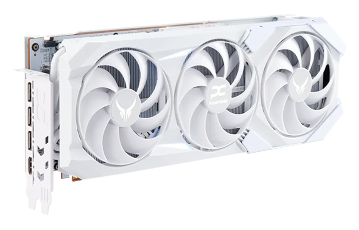 PowerColor Red Devil Radeon RX 9070 XT Spectral White AMD 16 Go GDDR6