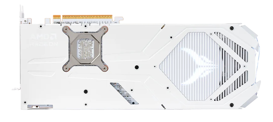 PowerColor Red Devil Radeon RX 9070 XT Spectral White AMD 16 Go GDDR6
