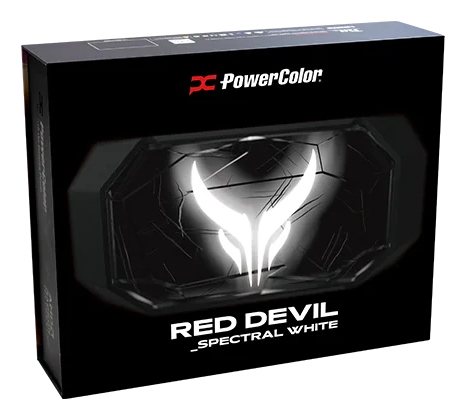 PowerColor Red Devil Radeon RX 9070 XT Spectral White AMD 16 Go GDDR6