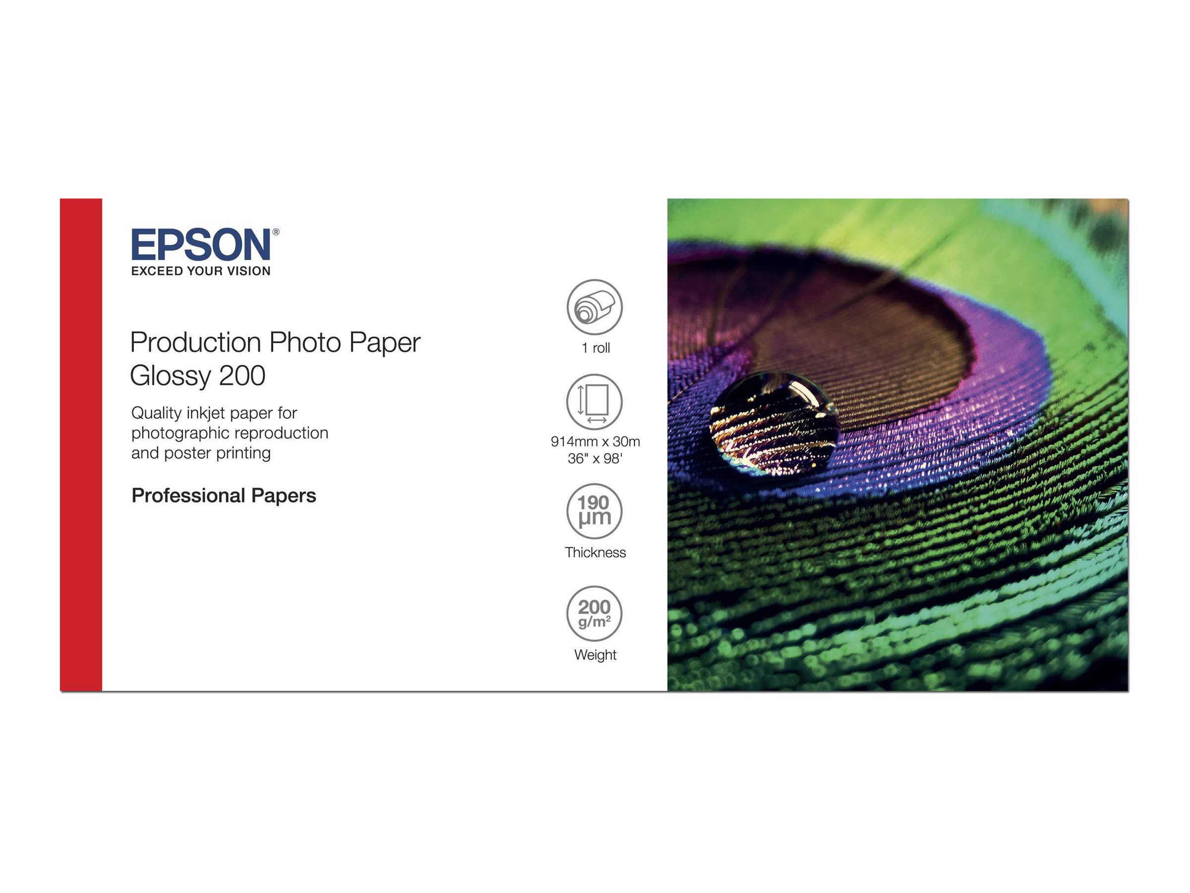 Epson Photo Paper Gloss 200 White