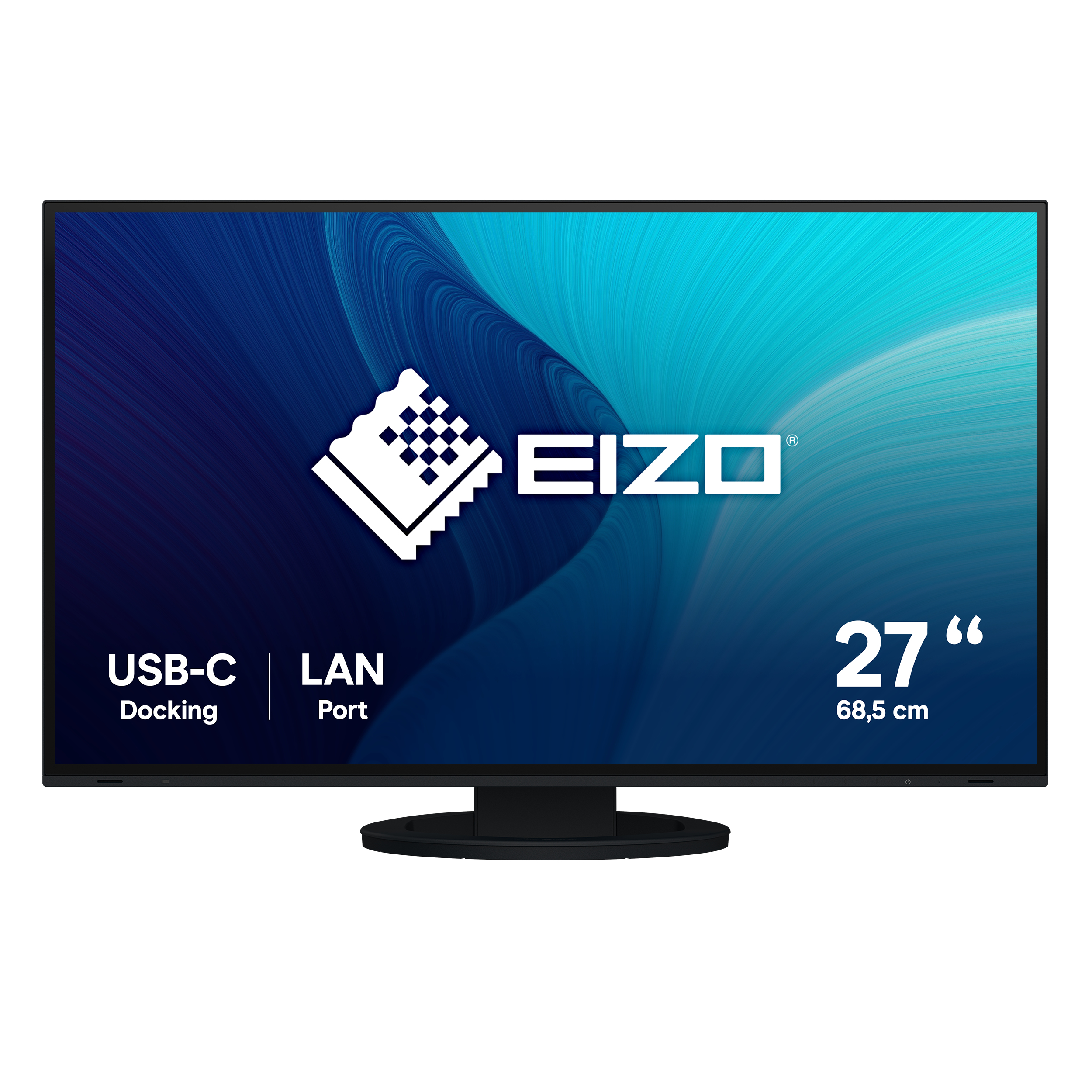 EIZO FlexScan EV2795-BK Monitor PC 68,6 cm (27) 2560 x 1440 Pixel Quad HD LCD Nero