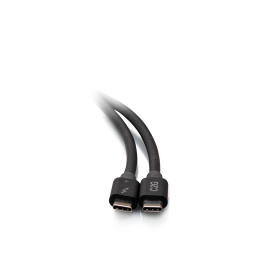 C2G Cavo Thunderbolt 4 di tipo USB-C�, 0,8 m (40 Gbps)