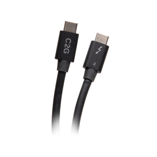C2G Cavo Thunderbolt 4 di tipo USB-C�, 0,8 m (40 Gbps)