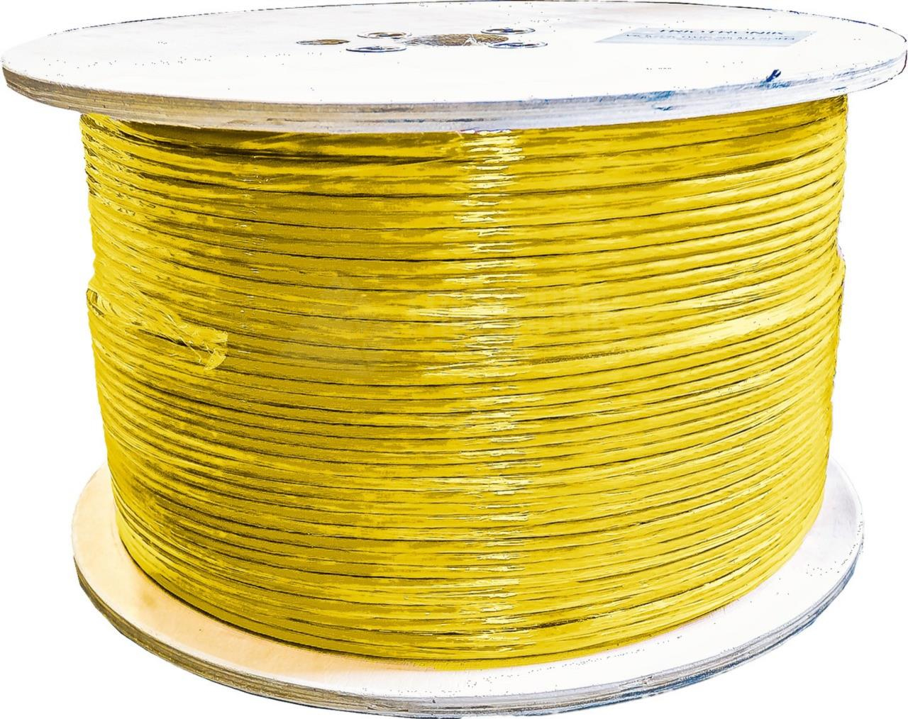Wirewin VKW SFTP K7A LSOH3 500SX c�ble de r�seau Jaune 500 m Cat7a S/FTP (S-STP) Rond
