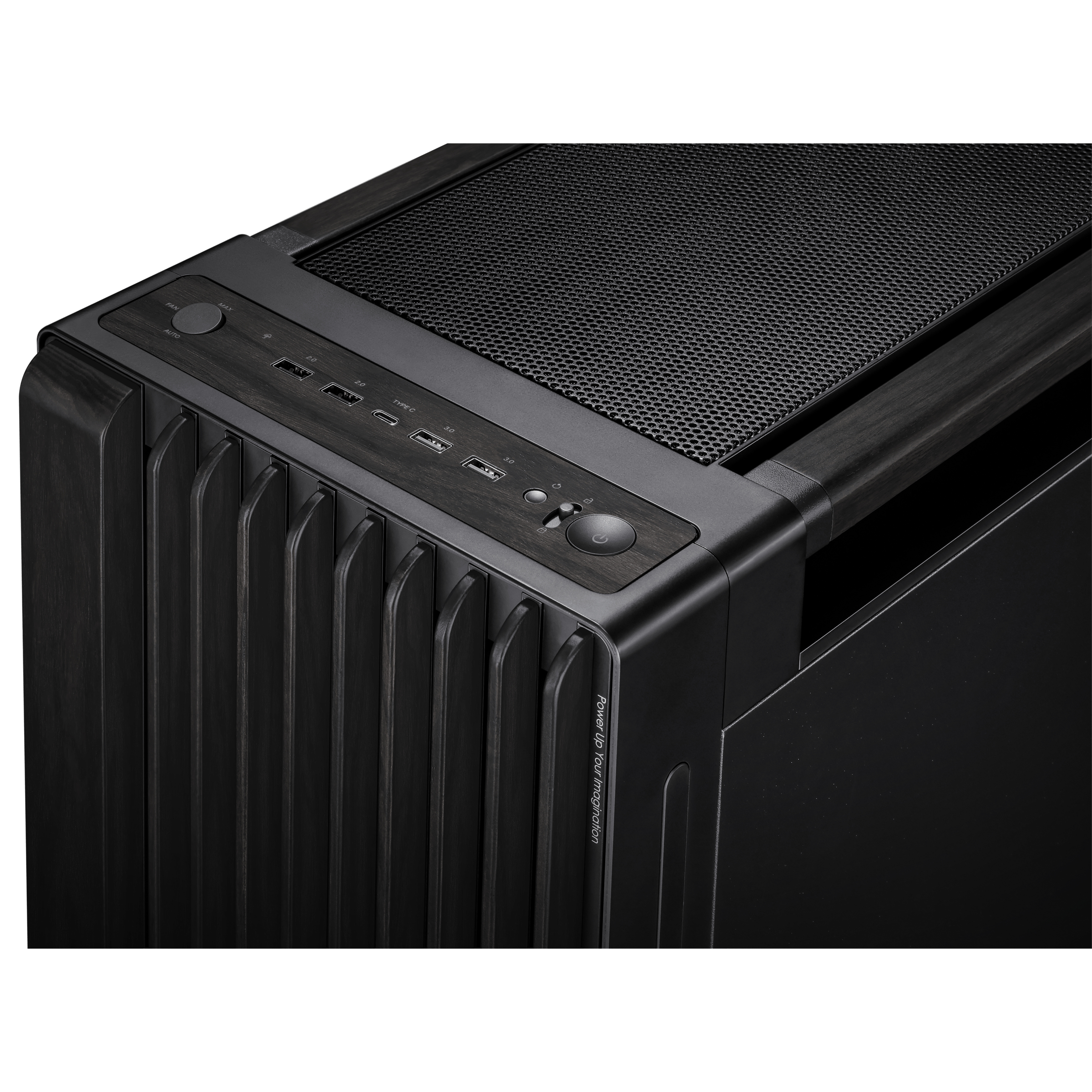 ASUS ProArt PA602 - Wood Edition - mid tower - E-ATX - Seitenteil mit Fenster (gehrtetes Glas)