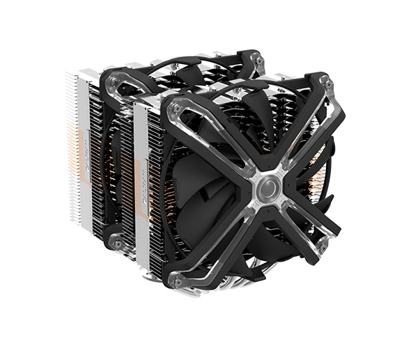 Zalman CNPS20X sistema de refrigeraci�n para ordenador Procesador Enfriador 14 cm Aluminio, Negro