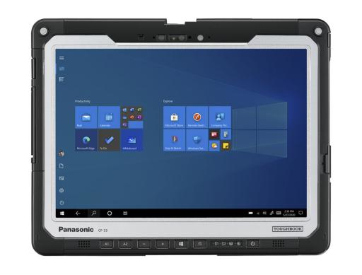 Panasonic Toughbook CF-33 - Robust - Tablet - Intel Core i5 10310U / 1.7 GHz - Win 11 Pro - UHD Graphics - 16 GB RAM - 512 GB SSD TCG Opal Encryption, NVMe - 30.5 cm (12)