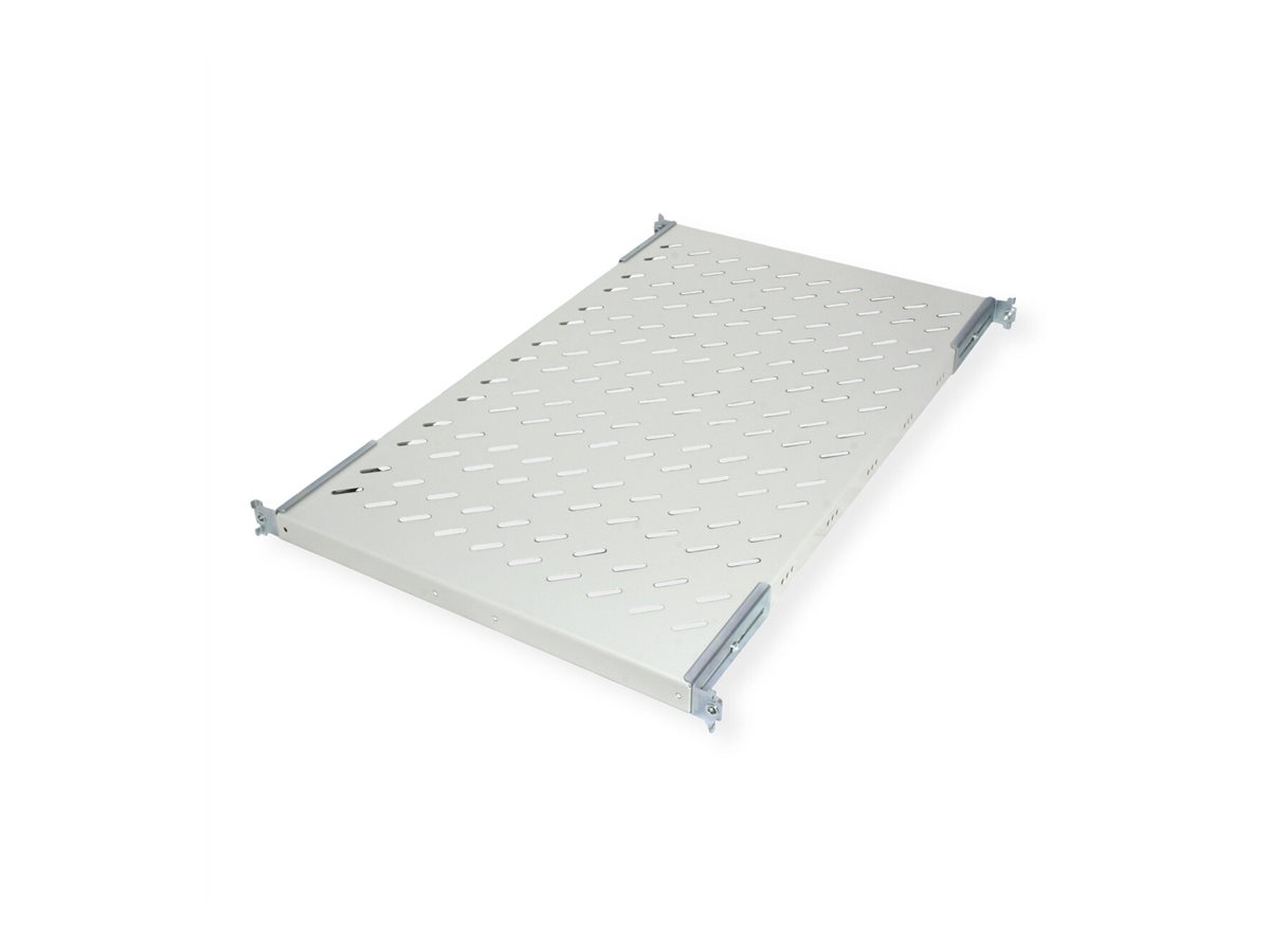 ROLINE Rack - Regal - 770 mm tief, Tragf�higkeit 50 kg - RAL 7035, Hellgrau - 1U - 48.3 cm (19)