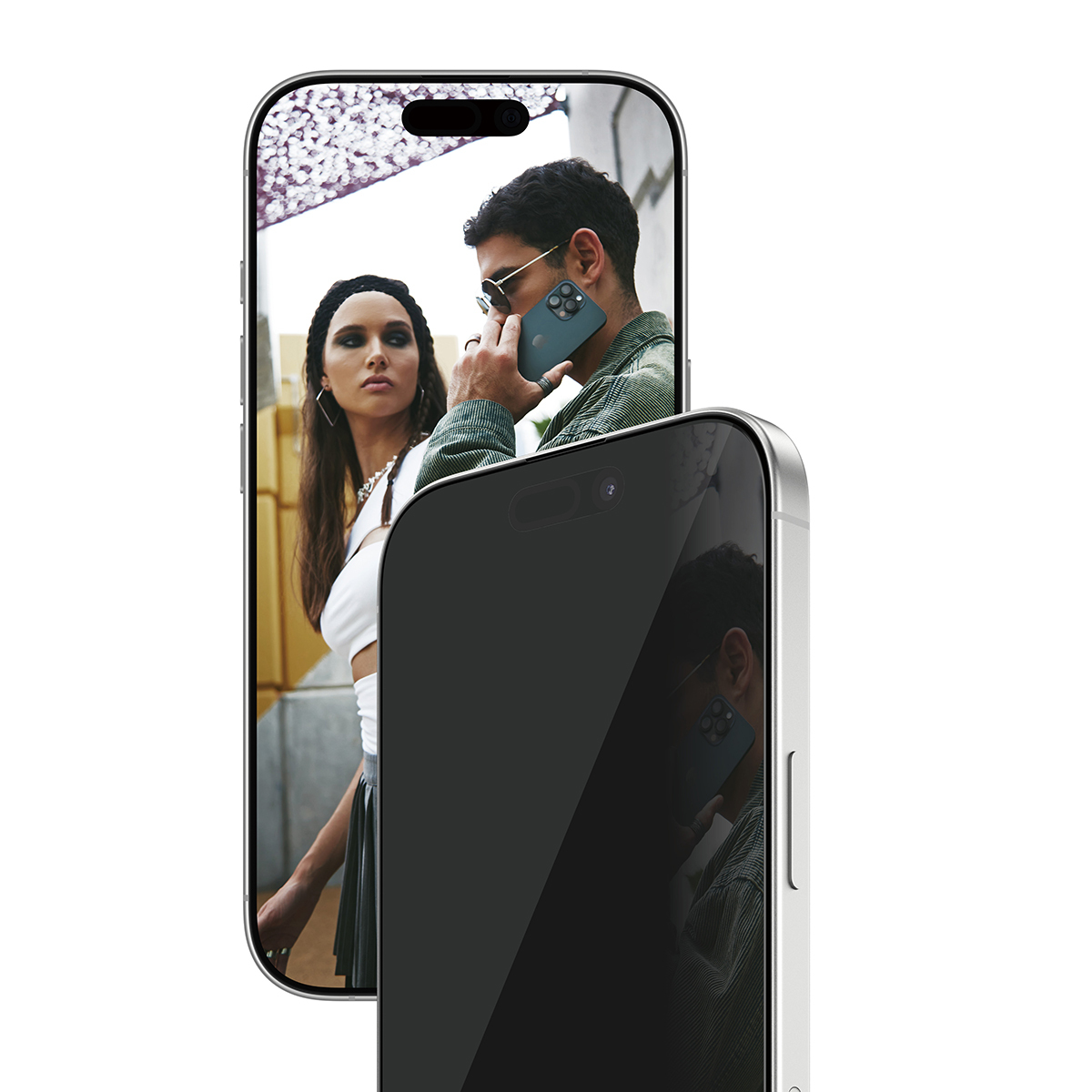 PanzerGlass SAFE. by � Privacy Screen Protector iPhone 17 | iPhone 16 Pro | Ultra-Wide Fit w. EasyAligner