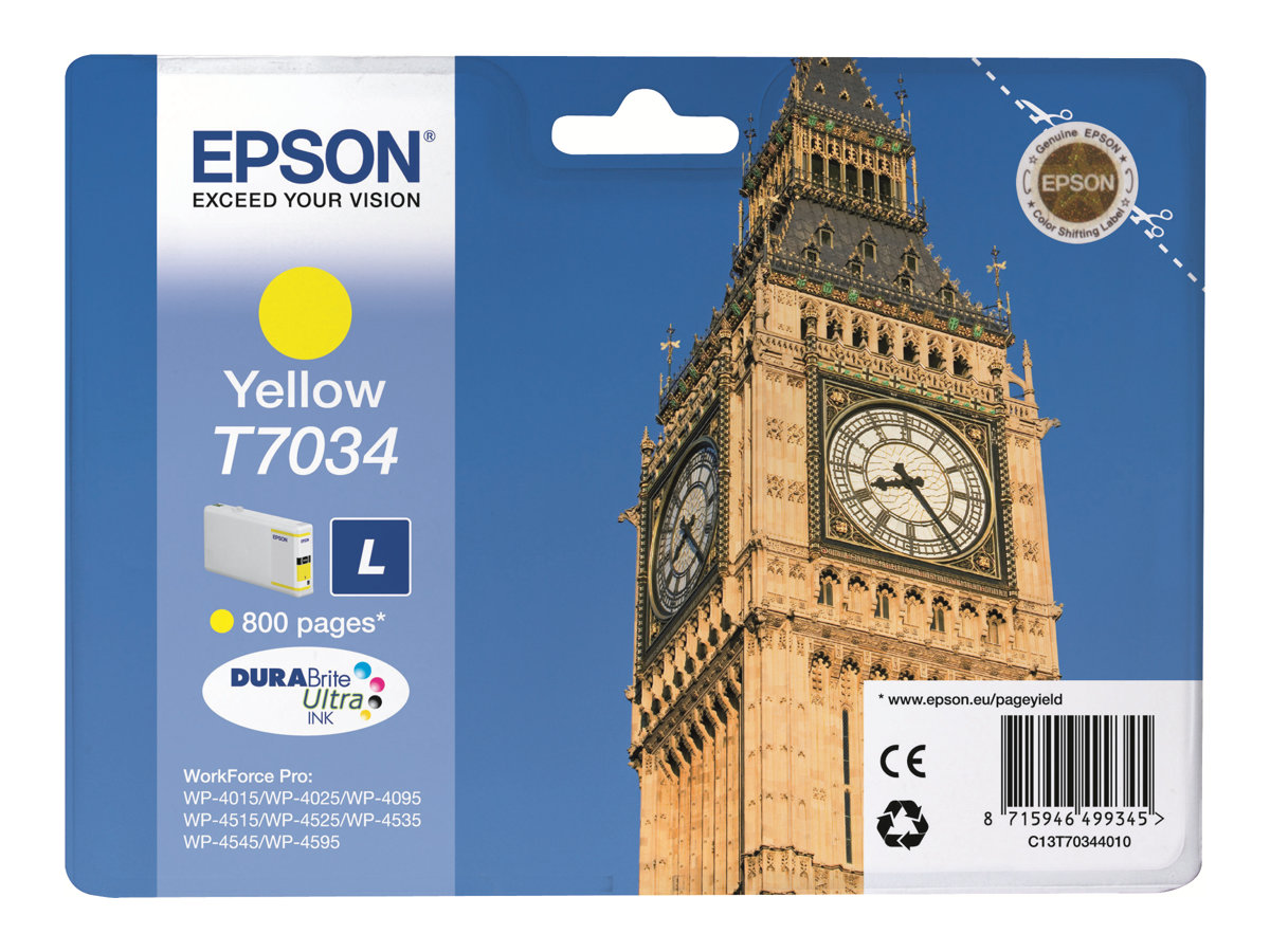 Epson Big Ben Ink Cartridge L Yellow 0.8k