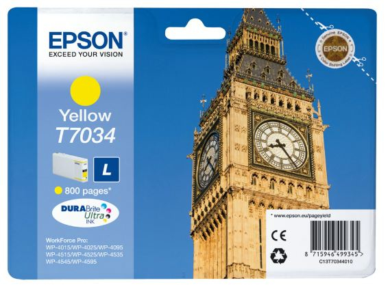 Epson Big Ben Ink Cartridge L Yellow 0.8k