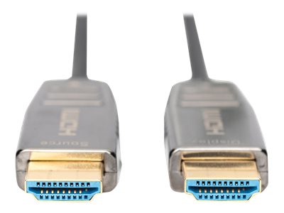 DIGITUS HDMI AOC Hybrid Glasfaserkabel, UHD 8K, 15 m