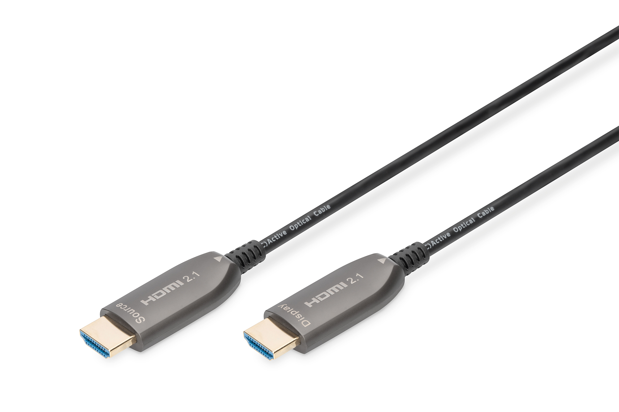 DIGITUS HDMI AOC Hybrid Glasfaserkabel, UHD 8K, 15 m