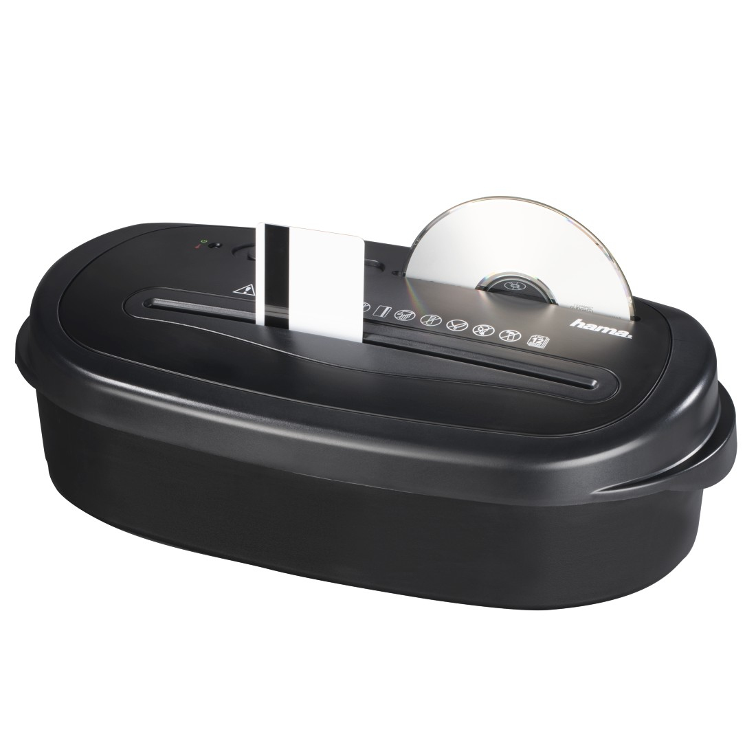 Hama Home X12CD destructeur de papier Destruction crois�e 72 dB 22 cm Noir
