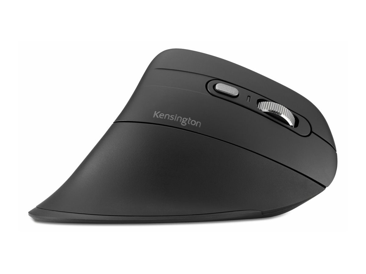 Kensington Pro Fit Ergo MY360 EQ - Maus - wiederaufladbar - ergonomisch - 5 Tasten - kabellos - 2.4 GHz, Bluetooth - kabelloser Empf�nger (USB)