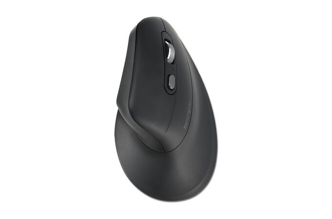 Kensington Pro Fit Ergo MY360 EQ - Maus - wiederaufladbar - ergonomisch - 5 Tasten - kabellos - 2.4 GHz, Bluetooth - kabelloser Empf�nger (USB)