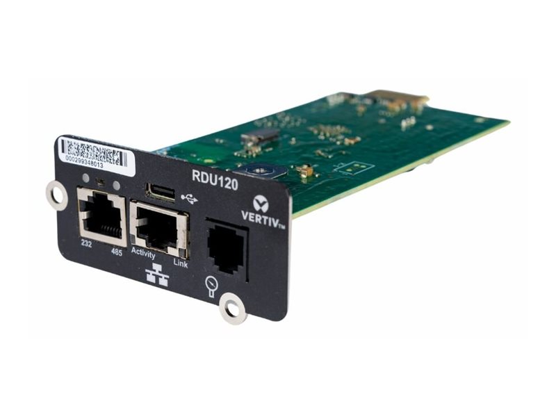 Vertiv Liebert IntelliSlot RDU120 Interno Ethernet 1000 Mbit/s