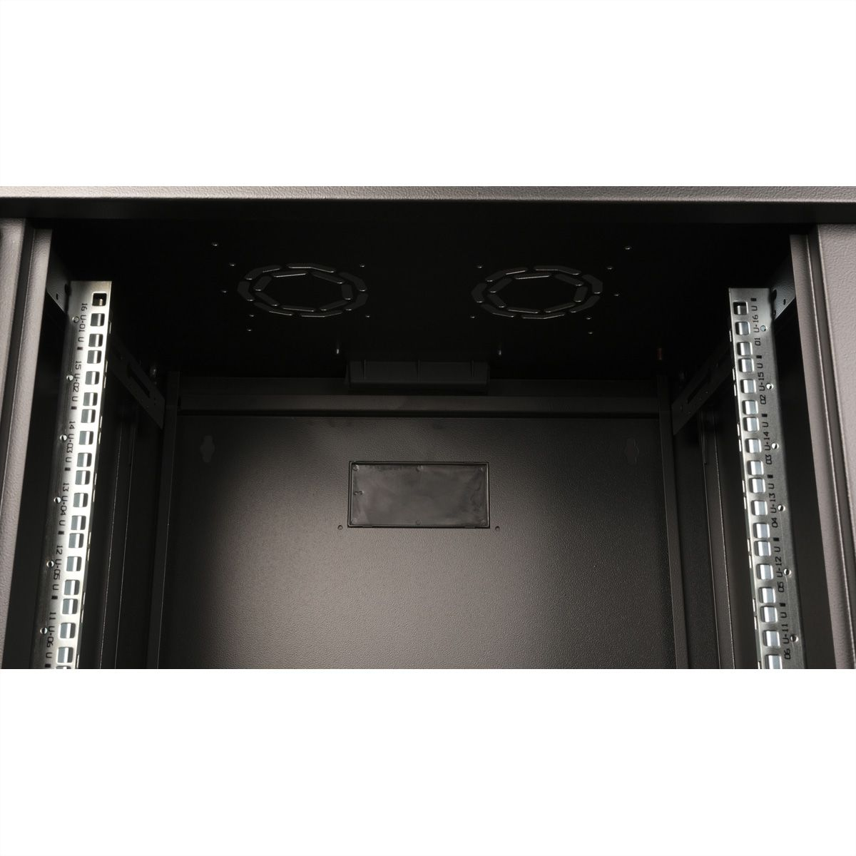 ROLINE 26.21.0176 armario rack 16U Bastidor de pared Negro