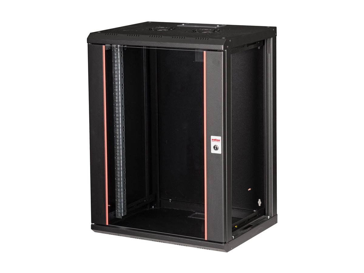 ROLINE 26.21.0176 armario rack 16U Bastidor de pared Negro