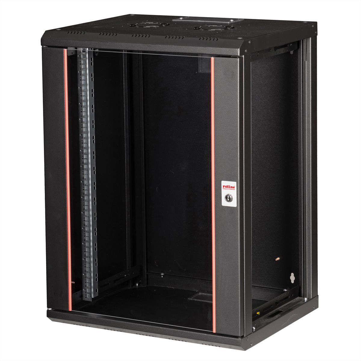 ROLINE 26.21.0176 armario rack 16U Bastidor de pared Negro