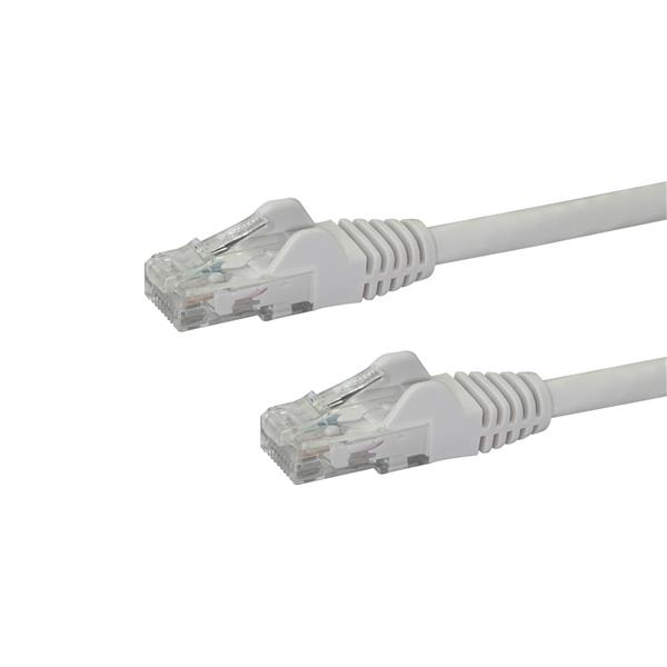 StarTech.com Cat6 Snagless RJ45 Netzwerkkabel - 10m - Wei - Cat 6 Ethernet UTP Kabel 10 Meter - Patch-Kabel - RJ-45 (M)