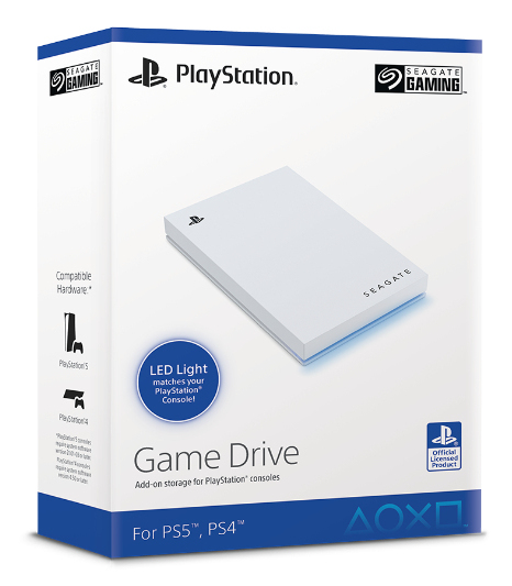 Seagate Game Drive 2 TB 3.2 Gen 1 (3.1 Gen 1) White