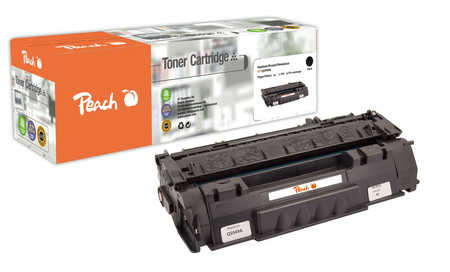 Peach PT254 cartucho de tner 1 pieza(s) Compatible Negro
