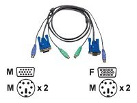 ATEN 2L5003P cble kvm 3 m