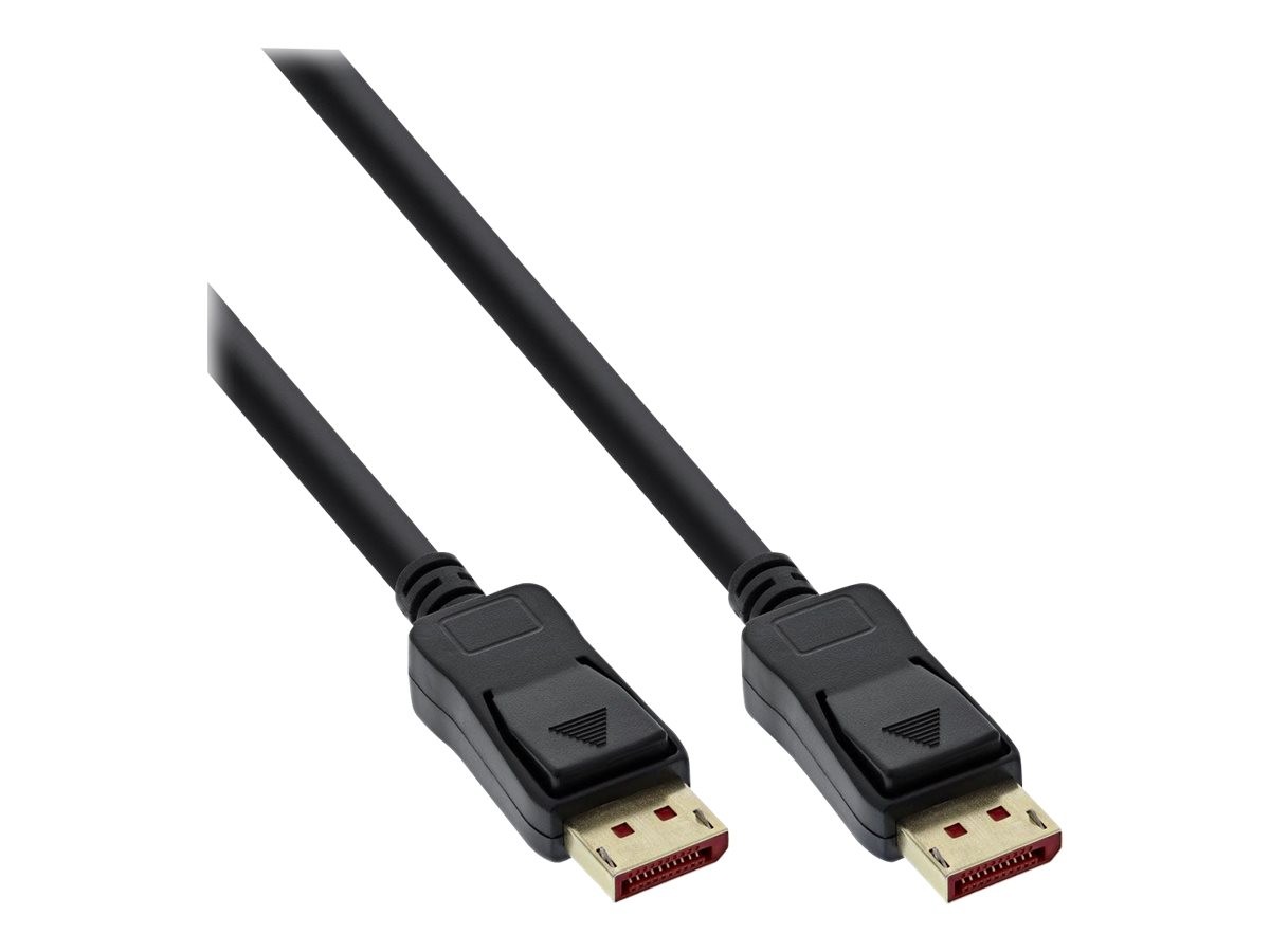 InLine DisplayPort 1.4 cable, 8K4K, black, gold, 5m
