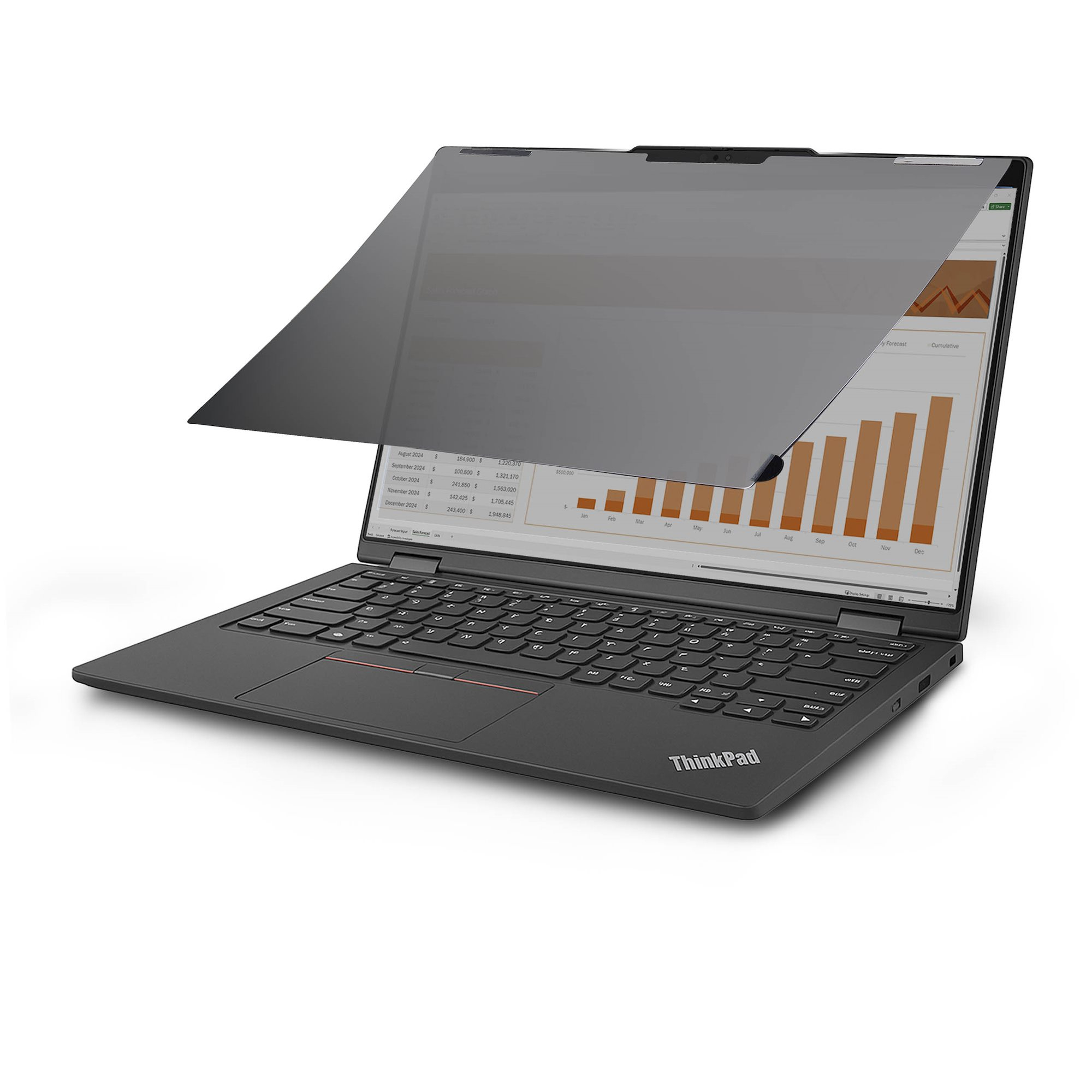 StarTech.com Filtro de Privacidad Brillante para Port�tiles Lenovo X13 Yoga Gen 4 T�ctil - De Voltear - Transmitancia de Luz del 75% - Filtro de Privacidad Antibrillo - �ngulo de Visi�n +/- 30 Grados