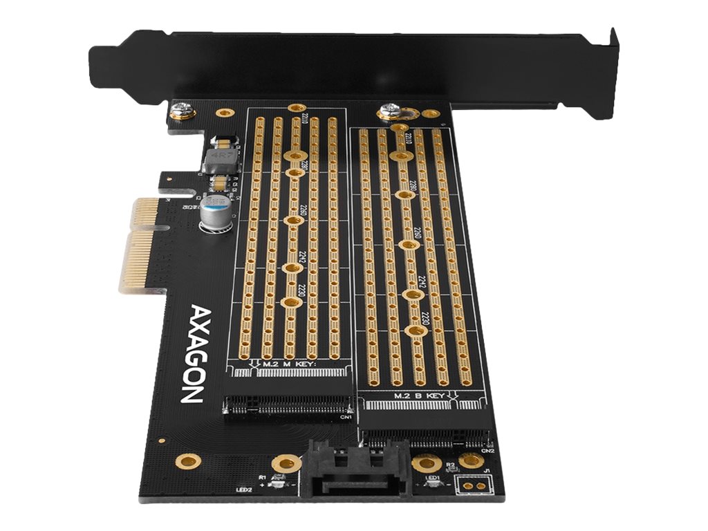 Axagon PCEM2-D tarjeta y adaptador de interfaz Interno M.2, SATA