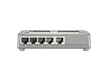 LevelOne FSW-0508TX commutateur rseau Non-gr Fast Ethernet (10/100) Noir, Gris