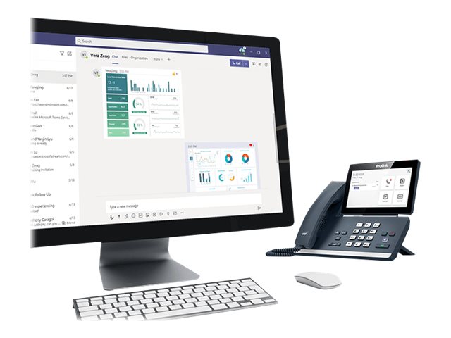 Yealink MP58 Microsoft Teams Edition tel�fono IP Gris LCD Wifi