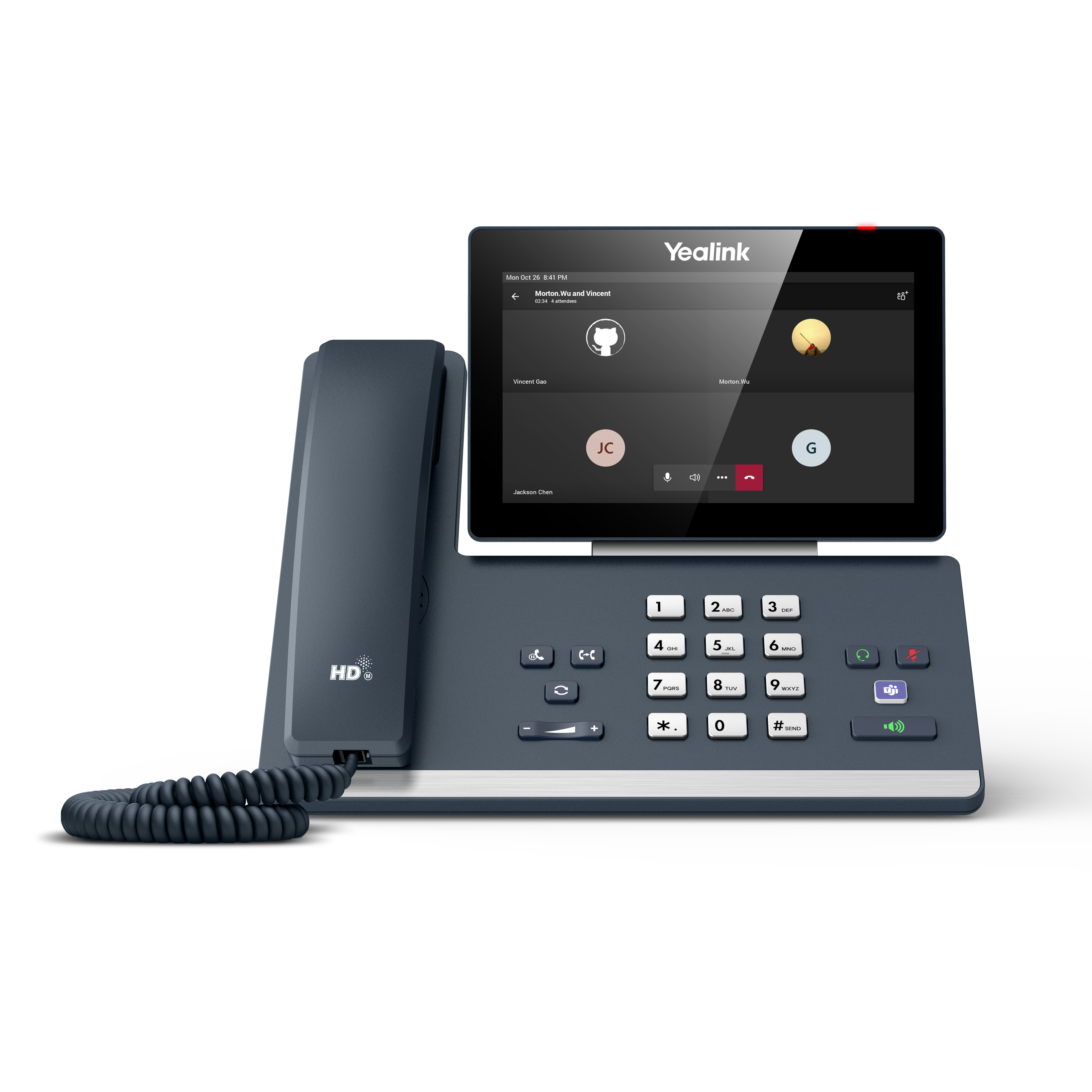 Yealink MP58 Microsoft Teams Edition tel�fono IP Gris LCD Wifi