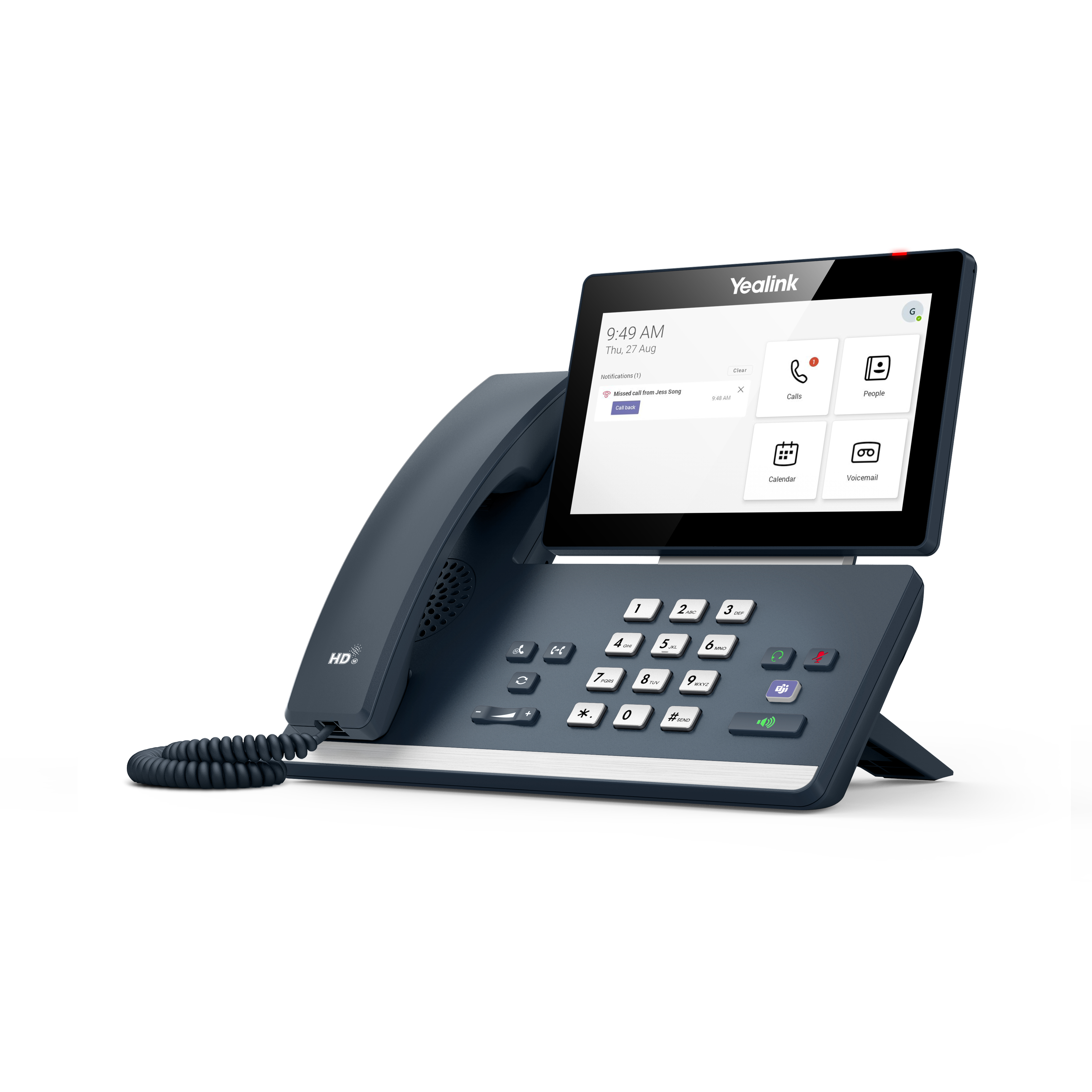 Yealink MP58 Microsoft Teams Edition tel�fono IP Gris LCD Wifi