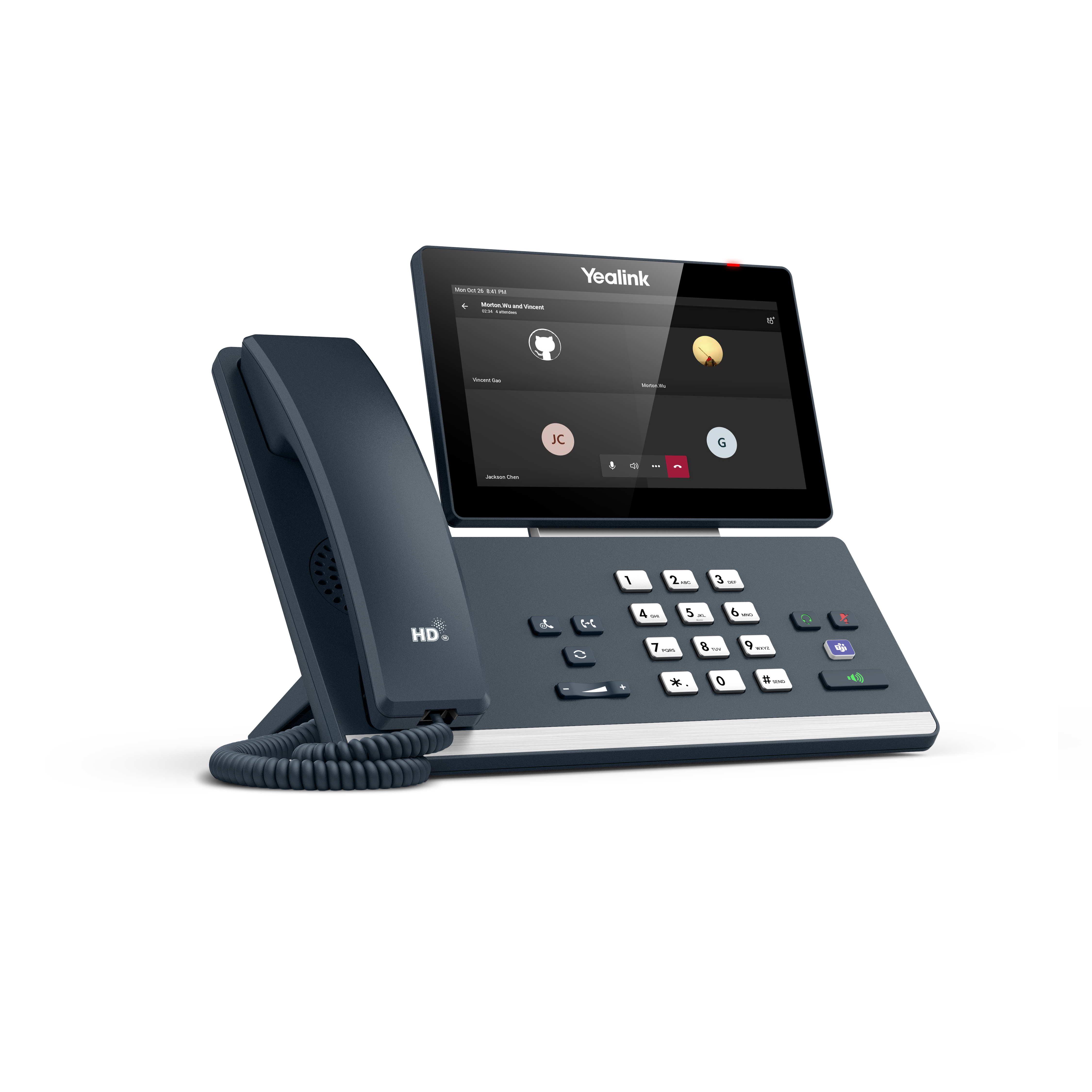 Yealink MP58 Microsoft Teams Edition tel�fono IP Gris LCD Wifi