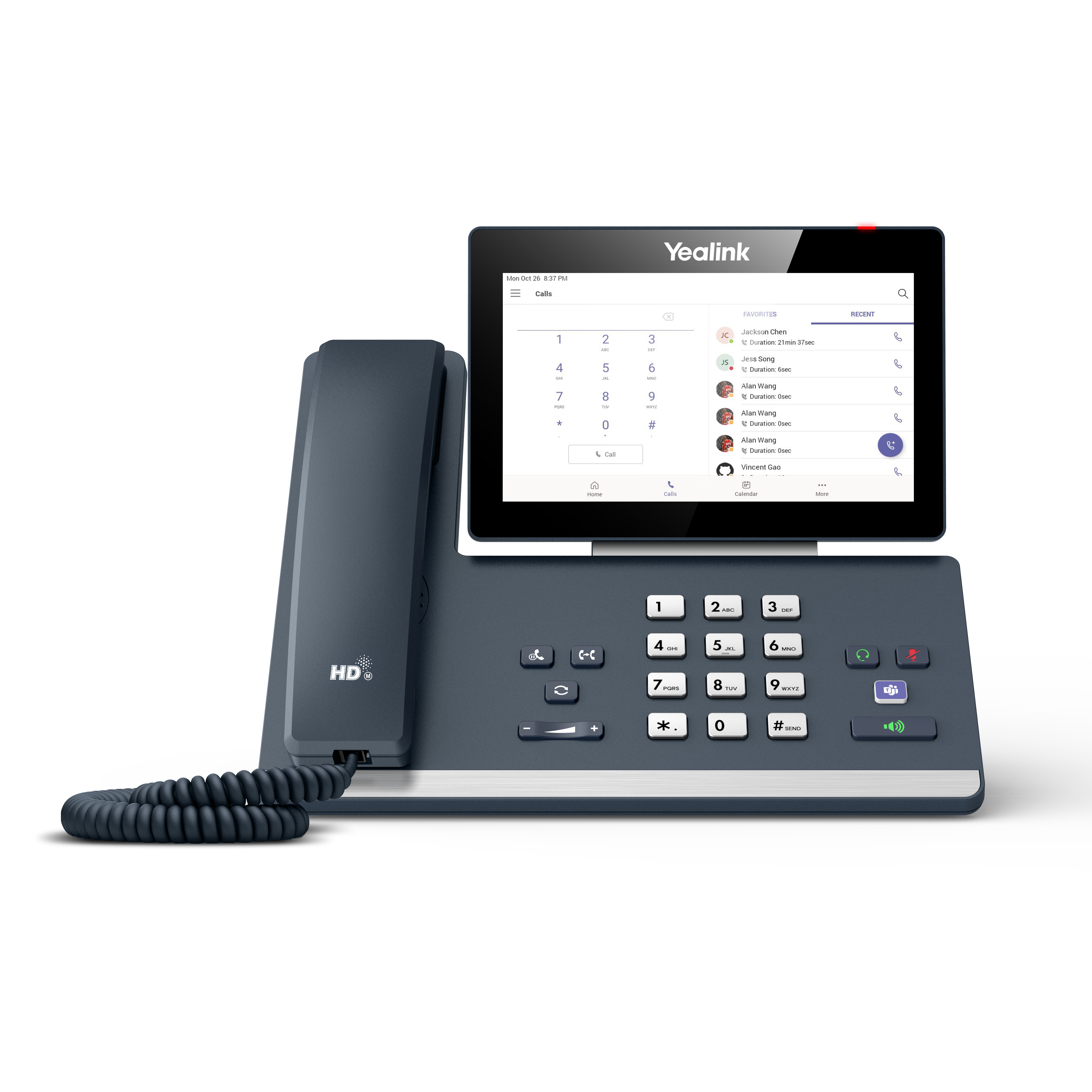 Yealink MP58 Microsoft Teams Edition tel�fono IP Gris LCD Wifi