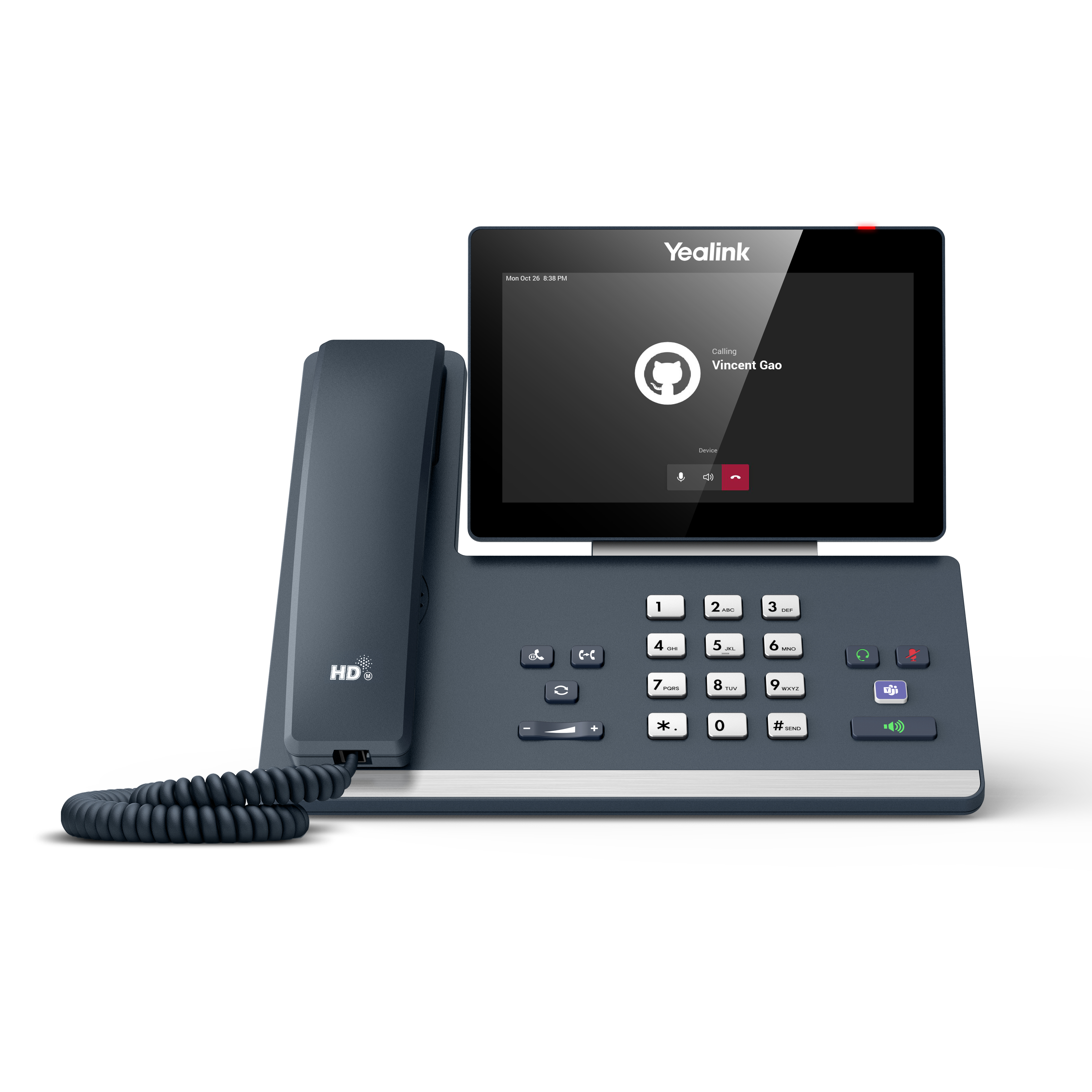 Yealink MP58 Microsoft Teams Edition tel�fono IP Gris LCD Wifi
