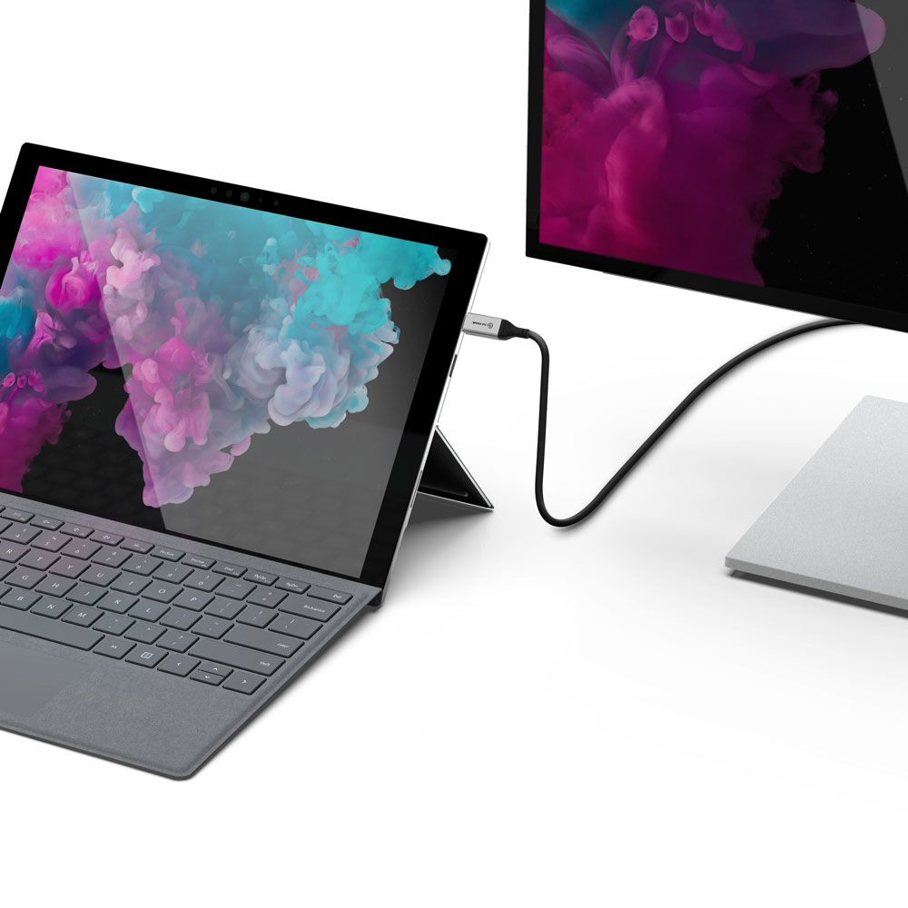 ALOGIC ULMDPDP02-SGR cable DisplayPort 2 m Mini DisplayPort Negro, Gris