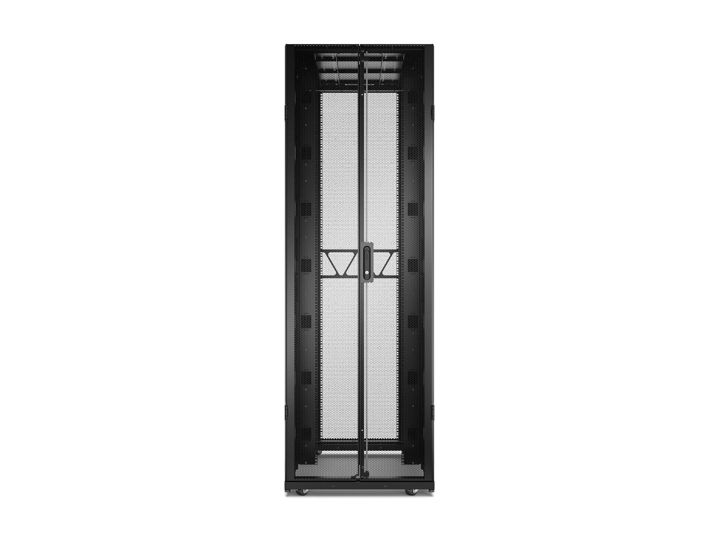 APC Rack Netshelter SX Server, 2e g�n�ration, 48U, 2 258H x 750L x 1 200D mm, avec panneaux lat�raux, noir