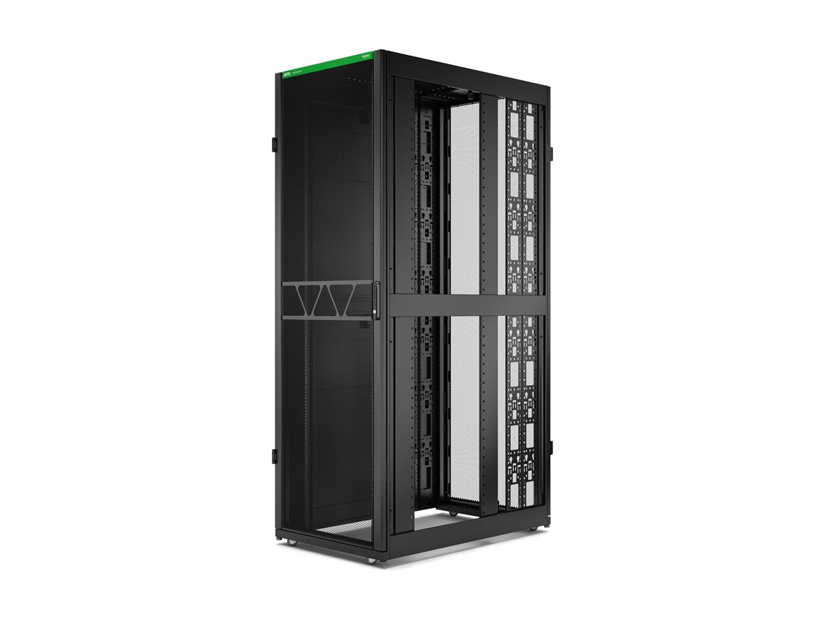 APC Rack Netshelter SX Server, 2e g�n�ration, 48U, 2 258H x 750L x 1 200D mm, avec panneaux lat�raux, noir