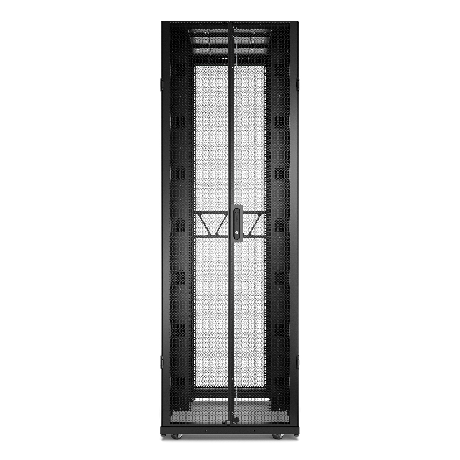 APC Rack Netshelter SX Server, 2e g�n�ration, 48U, 2 258H x 750L x 1 200D mm, avec panneaux lat�raux, noir