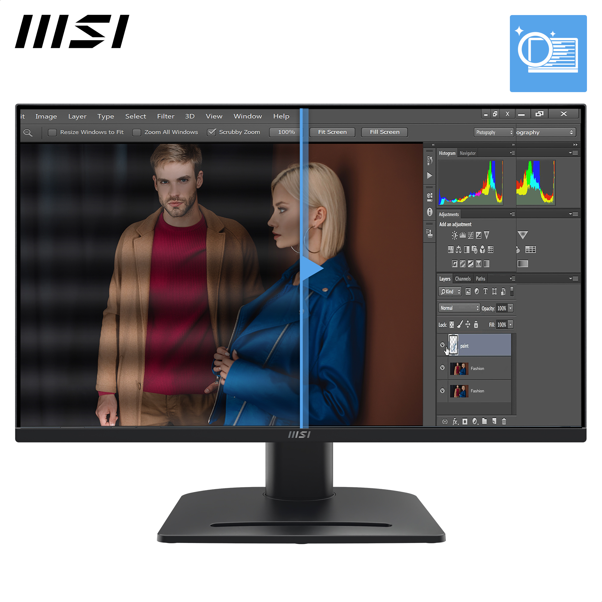 MSI PRO MP275QPG - LED-Monitor - 68.6 cm (27)