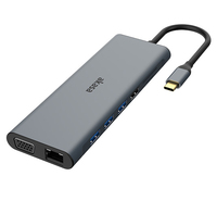 Akasa USB-C Dockingstation USB Type-C 14-In-1 Dock Passend fr Marke Dockingstations