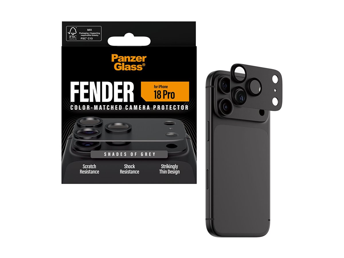 PanzerGlass Fender Protezione Fotocamere Shades of Grey iPhone 18 Pro