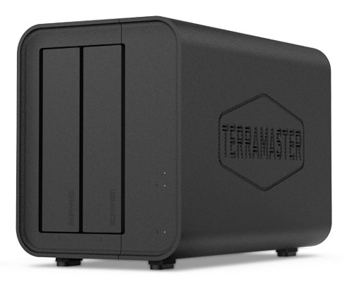 TerraMaster D5 HYBRID botier de disques Bureau Noir