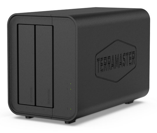 TerraMaster D5 HYBRID botier de disques Bureau Noir