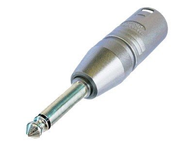 Neutrik Audio-Adapter - XLR3 m�nnlich zu Mono-Stecker
