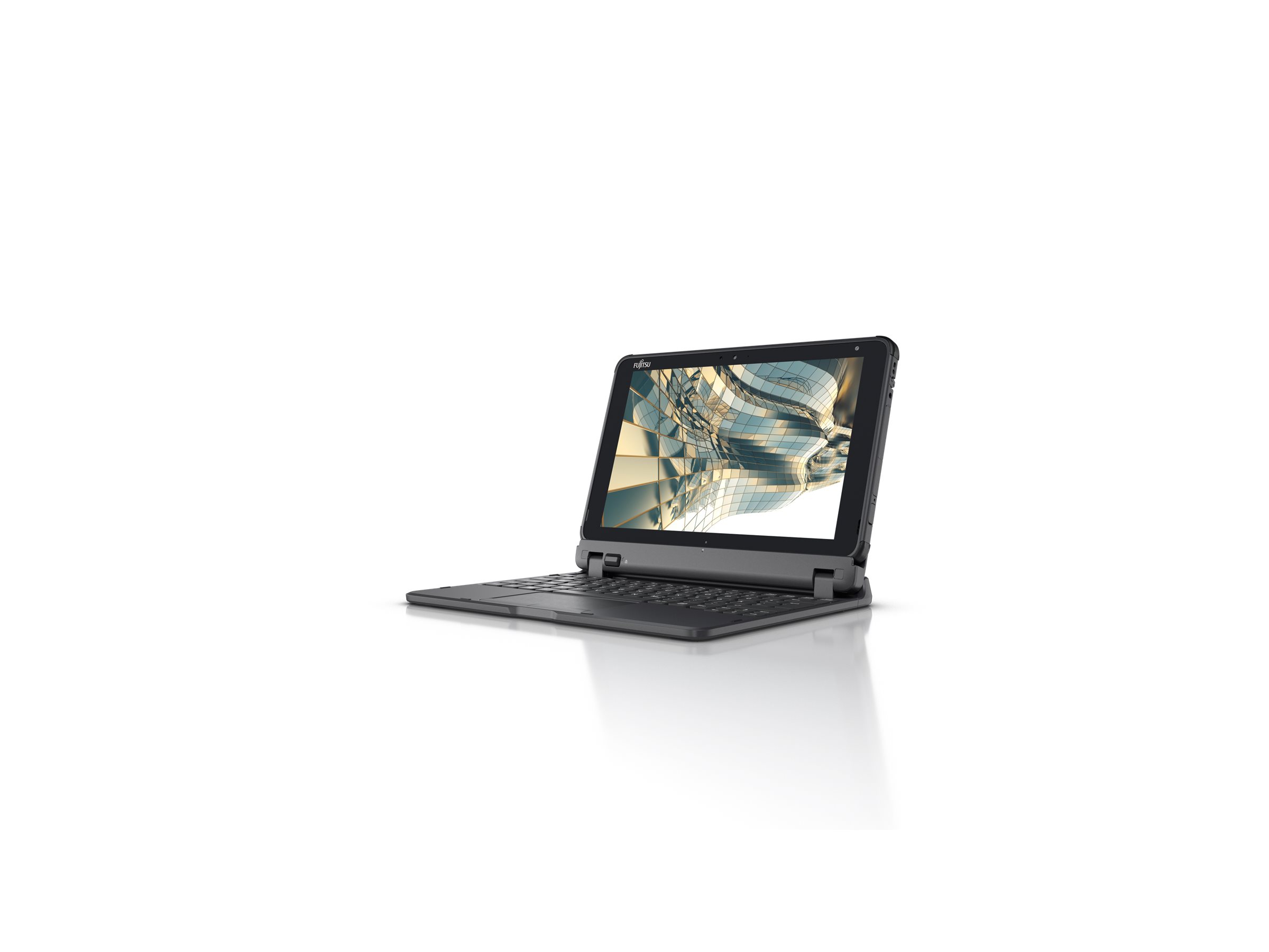 Fujitsu Stylistic Q5010 - Tablet - mit Tastatur-Dock - Intel Pentium Silver N5030 / 1.1 GHz - Windows 10 Home - UHD Graphics 605 - 8 GB RAM - 256 GB eMMC - 25.7 cm (10.1)