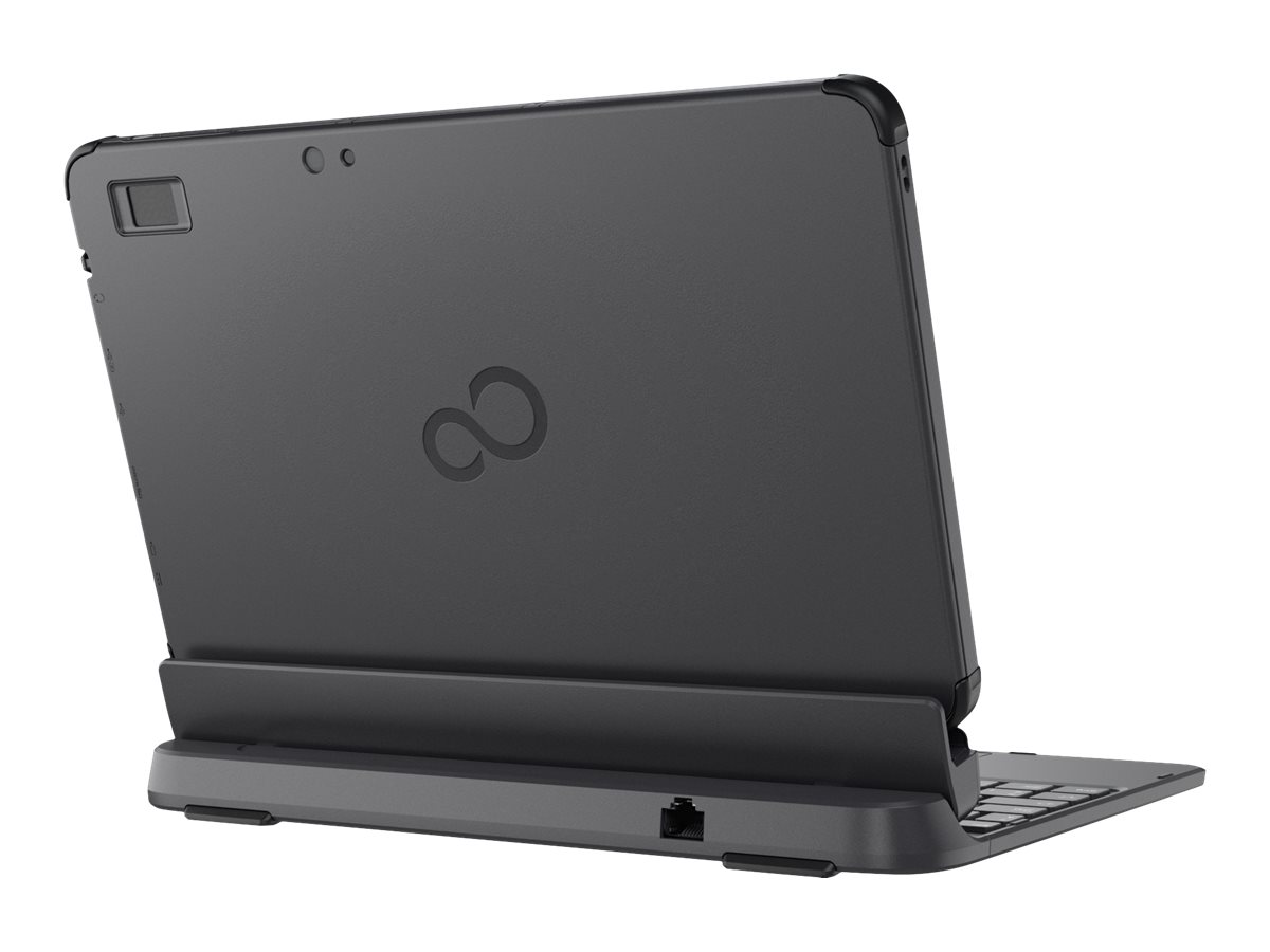 Fujitsu Stylistic Q5010 - Tablet - mit Tastatur-Dock - Intel Pentium Silver N5030 / 1.1 GHz - Windows 10 Home - UHD Graphics 605 - 8 GB RAM - 256 GB eMMC - 25.7 cm (10.1)
